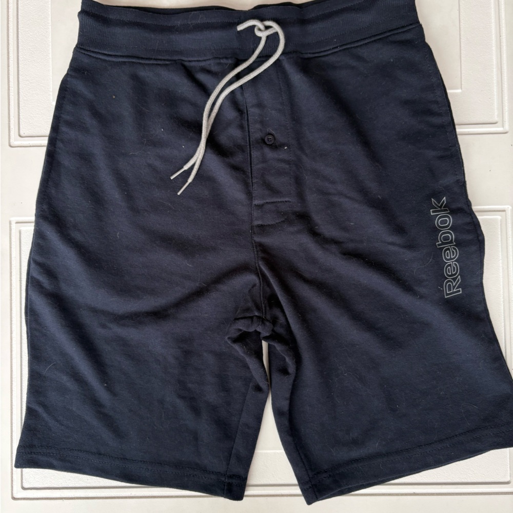 Reebok Men’s‎ Sleep Shorts Elastic Waist Drawstring Size Small Navy